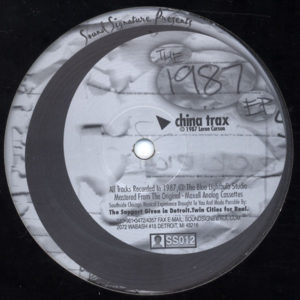 Theo Parrish & Leron Carson / The 1987 EP – Sound Signature